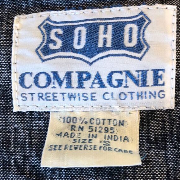 Vintage S Patchwork Velvet Red Green Floral Brocade Vest Soho Compagnie Holiday - Picture 3 of 11